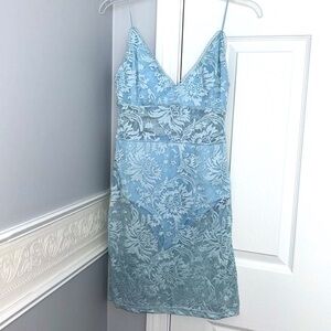 New Tiger Mist Paisley Dress - Blue